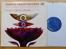 Supraphon stereo SUA 10708 Famous violin encores Nora Grumlikova