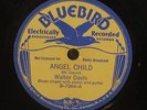 78 Blues WALTER DAVIS Angel Child / West Coast Blues  Bluebird 7064