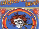 GRATEFUL DEAD-GRATEFUL DEAD(SKULL & ROSES) LIVE DOUBLE LP ON GREEN WARNER LABEL
