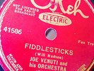 DEPRESSION HOT DANCE JOE VENUTI Or Okeh 41586 Fiddlestix/Goblin Market E