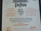 MENGELBERG / BACH Matthaus passion  / PHILIPS minigroove