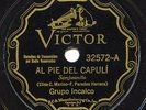 ECUADOR - Grupo Incaico, Andean folk on Victor, 1935, rare EX