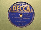 BLIND BOY FULLER - Rare DECCA BLUES 78 #7877 - If You See My Pigmeat