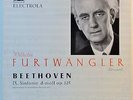 9658) LP - W. Furtwängler - Beethoven - 9./IX. Sinfonie - Electrola - RAR -