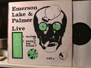 EMERSON LAKE & PALMER - ELP - LIVE VOL. 2 - BOOTLEG LP - 1971/1972 - VG/EX