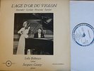 LOLA BOBESCO - JACQUES GENTY  l'age d'or du violon / ALPHA DB 177