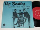  The Beatles single 45 I want to hold your hand Blue sleeve Sweden Exc+