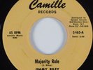 Reggae 45 JIMMY RILEY Majority Rule CAMILLE HEAR