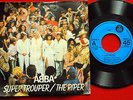 ABBA SUPER TROUPER/THE RIPER 1980 UNIQUE LABEL RARE EXYUGO 7“PS  N/MINT