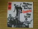 MIKE WARNER AND HIS NEW STARS - CLAUDETTE  /  I WALK THE LINE