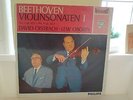 DAVID OISTRACH-LEW OBORIN-BEETHOVEN VIOLIN-SONATEN 1 -PHILIPS-STEREO MAROON-MINT