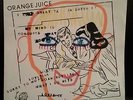 ORANGE JUICE HAND-DRAWN COVER 