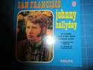 johnny hallyday lp 33 tours rare club dial  pochette et disques EX