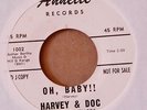 WILD Rockabilly / R'n'R 45-Harvey & Doc-Oh Baby-Phil Spector-Doc Pomus-NICE