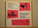 Andy Warhol Art Ormandy Prokofiev  Respighi  Columbia ML 4142 LP vinyl classical