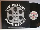 THE BEATLES: MOVIE MEDLEY b/w FAB FOUR ON FILM,SPRO 9758/59 PROMO LP 1982, Mint-