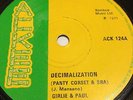 GIRLIE & PAUL DECIMALIZATION ( PANTY CORSET & BRA ) ACKEE RARE SKINHEAD LISTEN