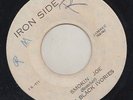'72 IRON SIDE REGGAE 45 BLACK IVORIES SMOKIN JOE never give your heart away ?