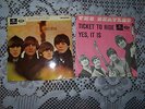 RECORDS THE BEATLES FOR SALE TICKET TO RIDE I'M A LOSER NO REPLY  1964 65 45 RPM