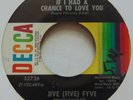 JIVE FYVE: If I Had A Chance to Love You NORTHERN SOUL 45 VG++ HEAR IT