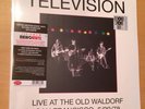 Television Live At The Old Waldorf San Francisco RSD New Record Store Day Sealed