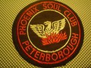ORIGINAL NORTHERN SOUL PATCH-PHOENIX SOUL CLUB PETERBOROUGH- EX CONDITION