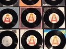 The Clash - 9 demo/promo 7 inch  vinyl singles 45RPM - rare/Punk