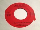 VERY RARE SOUL 45 -THE CRUISE BAND – You Don't know me Girl / Let s go disco ORG
