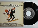 JAMES BOND 007 -OST ON HE MAJESTY'S 1969 RARE SPANISH EP JOHN BARRY - ARMSTRONG
