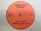 VAN JONES - FINGER LICKIN' GOOD - RARE BOOGIE - EMPIRE STATE 12 INCH