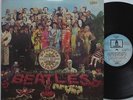 BEATLES Sgt PEPPERS 1967 France Odeon BIEM Light Blue Labels Laminated PS EX+/NM
