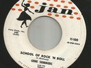 ROCKABILLY--GENE SUMMERS-  SCHOOL OF ROCK 'N ROLL  -HEAR BOTH- 1958 TEXAS JAN