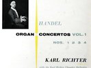 KARL RICHTER / Handel Organ Concertos Vol.1 / Decca FFSS WBg ED1 SXL 2115 1E/1E
