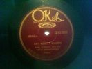 Earl Johnson & His Dixie Entertainers - Three Night Experience - OKEH 45092 V++