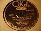 JAZZ JOE VENUTI & NEW YORKERS 'Taint So, Honey, 'Taint So OKEH 41051