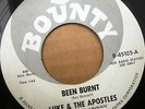 Garage Psych LUKE & THE APOSTLES Been Burnt & Don't Know Why 45 PROMO Bounty EX