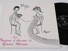 GIANNI MECCIA LP LE CANZONI D'AMORE DI GIANNI MECCIA ORIGINALE RCA