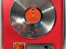 ABBA The Visitors platin Schallplatte goldene gold record