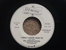 THE CONSTELLATIONS - I DIDN'T KNOW HOW TO - ORIGINAL GEMINI STAR PROMO COPY
