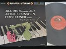 180g AUDIOPHILE Brahms Concerto #1 Rubenstein Reiner Chicago RCA LSC 1831