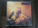 Megadeth Set The World On Fire black vinyl LP 33
