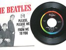 The Beatles Please, Please Me and From Me To You  In Sleeve Vee Jay 581 Clean