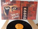 LP - THE SWEET - GIVE US A WINK - ORIG. GERMAN RCA LPL1 5118 Gimmik Cover 1976