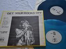 TMOQ THE ROLLING STONES GET YOUR ROCKS OFF 2 LP CRISTAL BLUE AND DARK BLUE VINYL