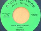 Detroit Northern Soul 45 - ART POSEY - No More Heartaches - SCOPE Label