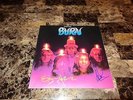 Deep Purple Glenn Hughes & Ian Paice Rare Hand Signed Burn Vinyl Black Sabbath