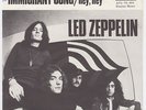 LED ZEPPELIN Immigrant Song RARE UNIQUE Sweden 45 swedish b/w Hey Hey PSYCH PROG