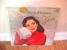 MERRY CHRISTMAS FROM JONI JAMES LP   Rare Yellow Label   GLAMOUR COVER