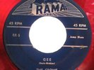 * CROWS Gee/I Love You So RARE JUMP BLUES DOO-WOP R&B Red Wax RAMA RR-5 45 Hear