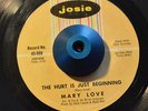 RARE 45 - MARY LOVE IF YOU CHANGE YOUR MIND /THE HURT Josie Northern Soul LISTEN